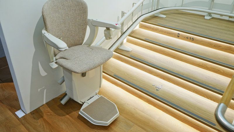 One of our stair lifts